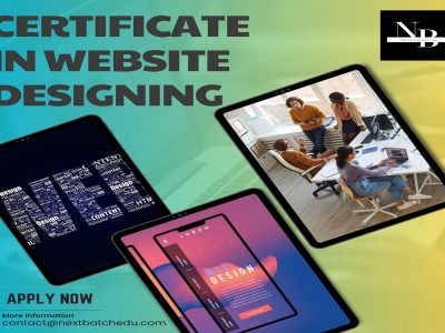 Certificate in  Website Designing